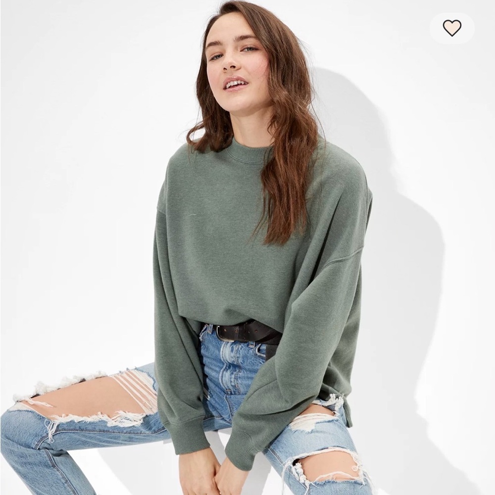 AE Forever Crew Neck Sweatshirt